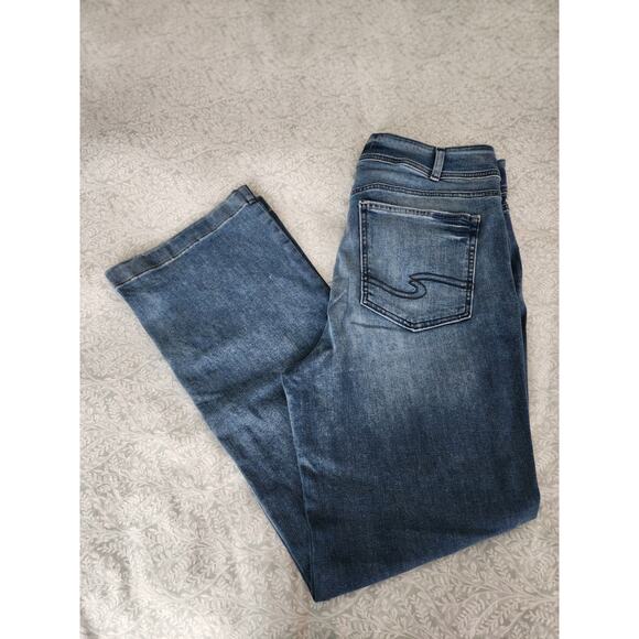 Silver Jeans Avery Trouser, Used, Plus Size 18 Length 33 - Picture 1 of 9